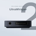 UltraWhisper2 black device beneath a large numeral 2
